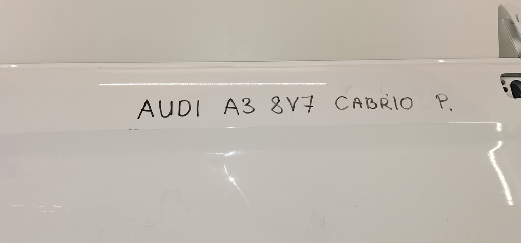 фото №10, Audi a3 8v 12-20 cabrio двері праве передні перед