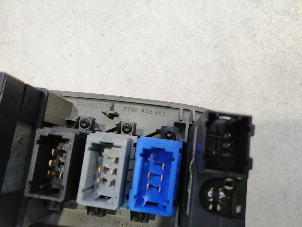 фото №6, Панель вікон світла renault scenic lift 7700432429