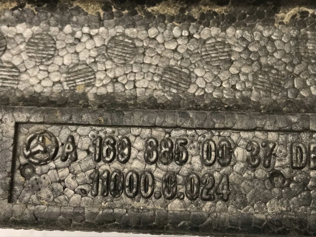 Абсорбер бампера перед mercedes a169 a1698850037 в Україні