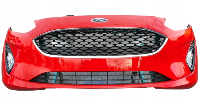 фото №1, Ford fiesta mk8 2017-2023 бампер перед kompletny новый race red