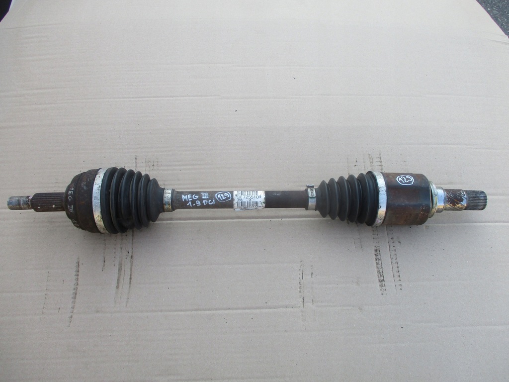 фото №2, Приводной вал левая 8200725510 renault megane iii 1.9dci