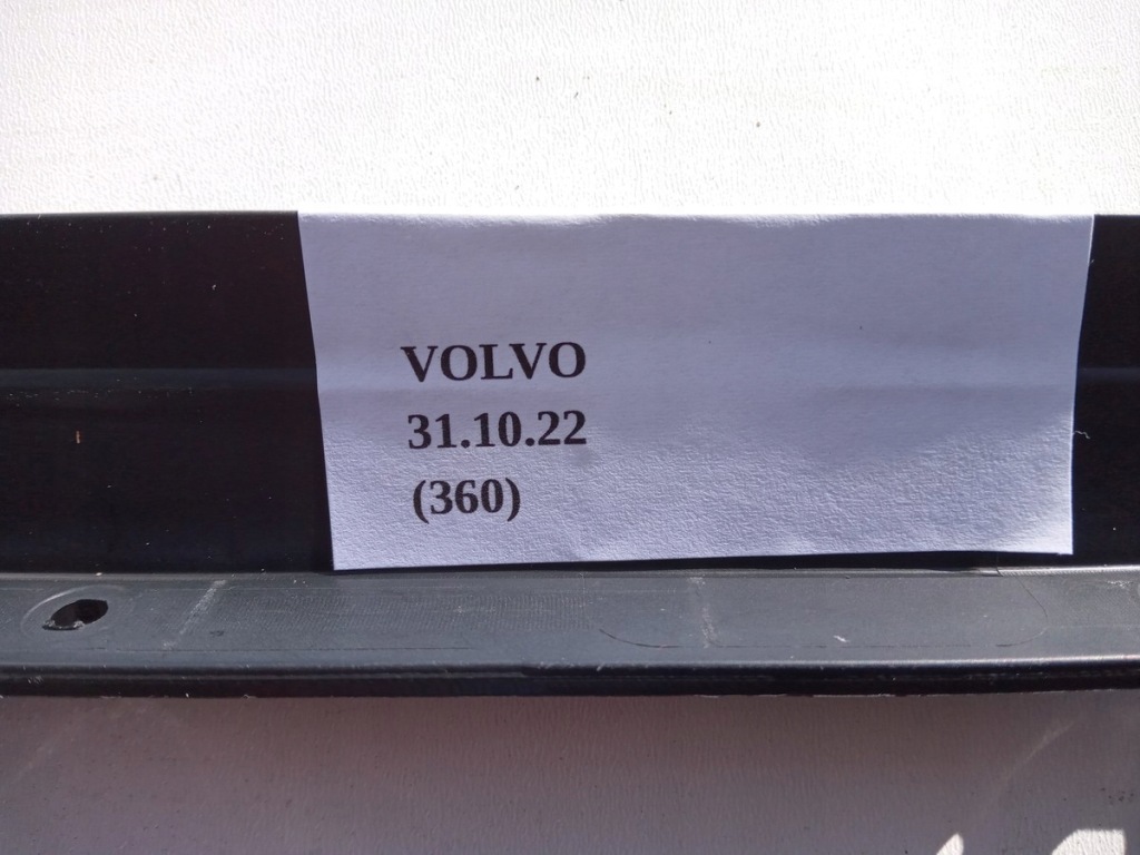 фото №5, Молдинг порог левый перед накладка volvo xc90 ii