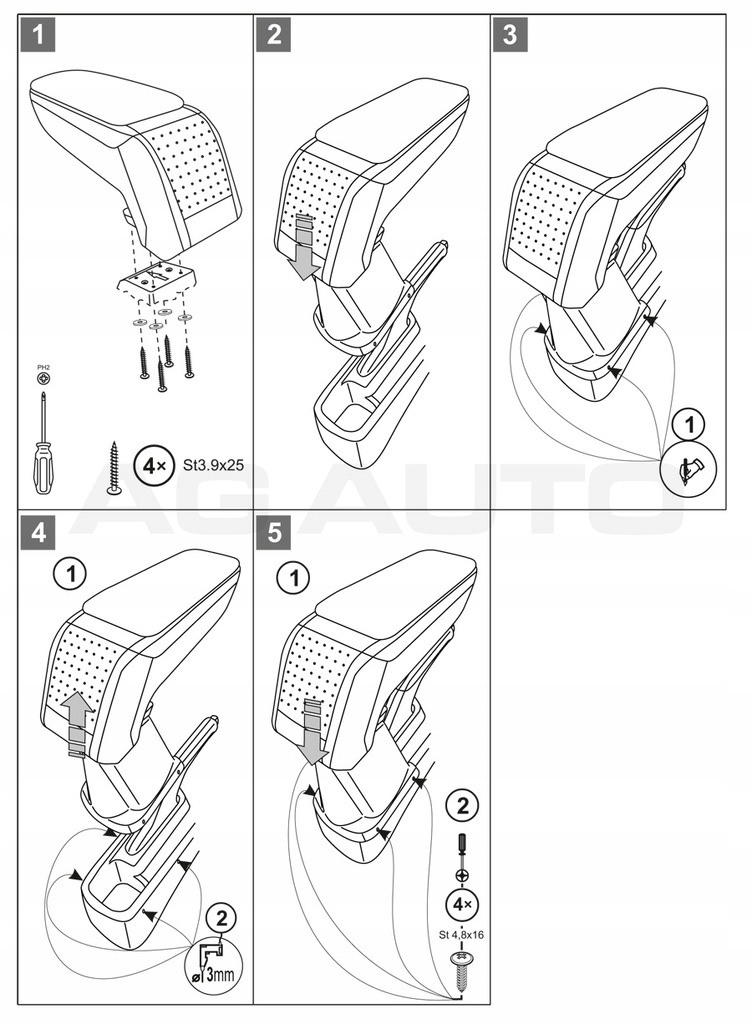 фото №7, Подлокотник стандарт kia picanto, 2011-