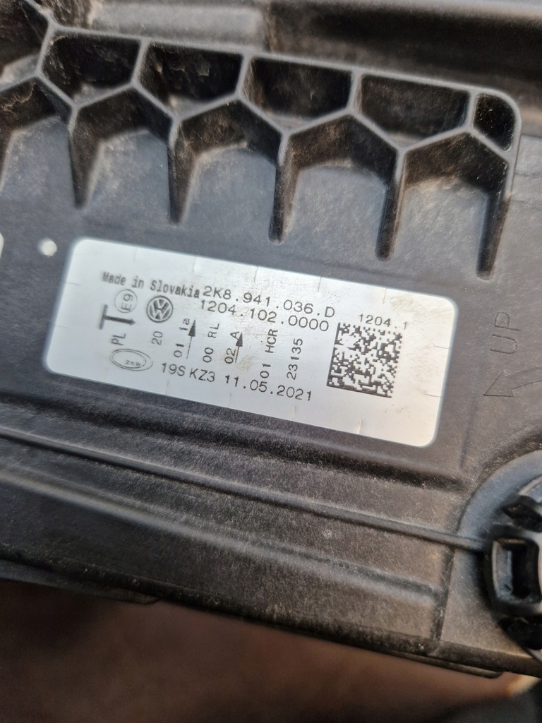 фото №9, Vw caddy iv 2k8 2020- лампа перед правая full led