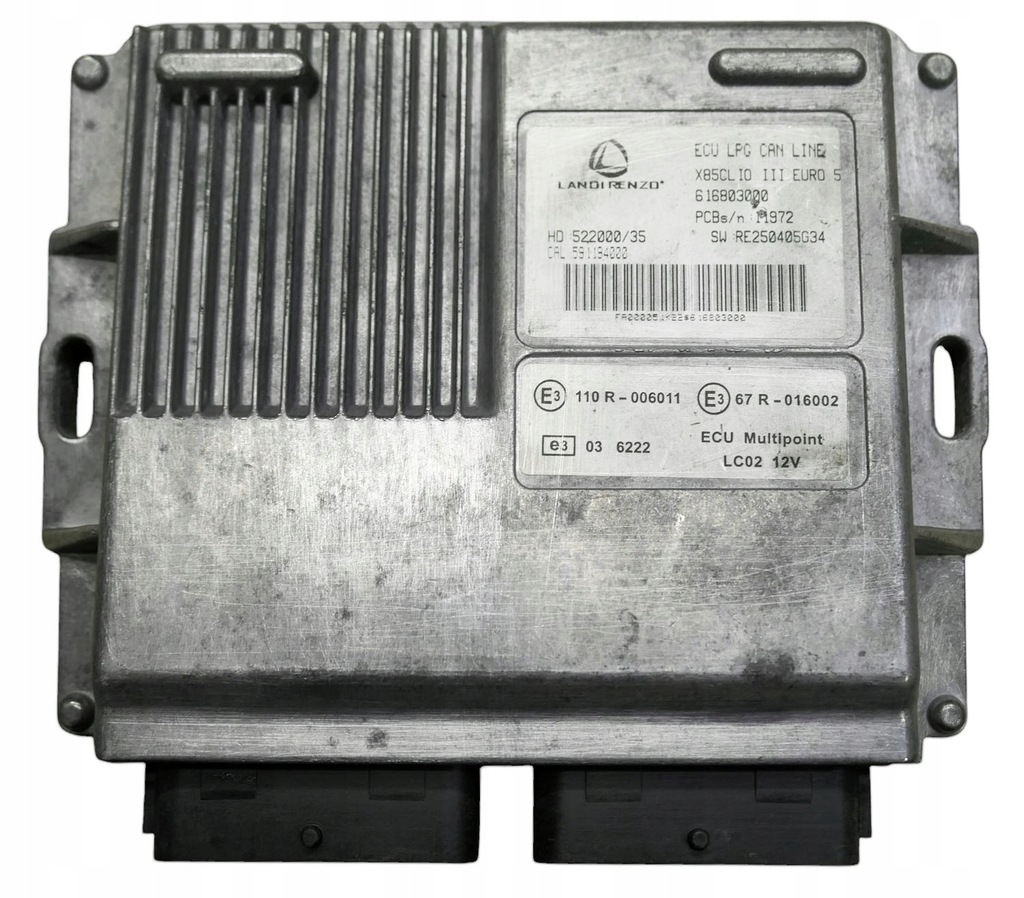 фото №1, Блок управления lpg dacia logan 1.6 616803000 522000/35 + программирование