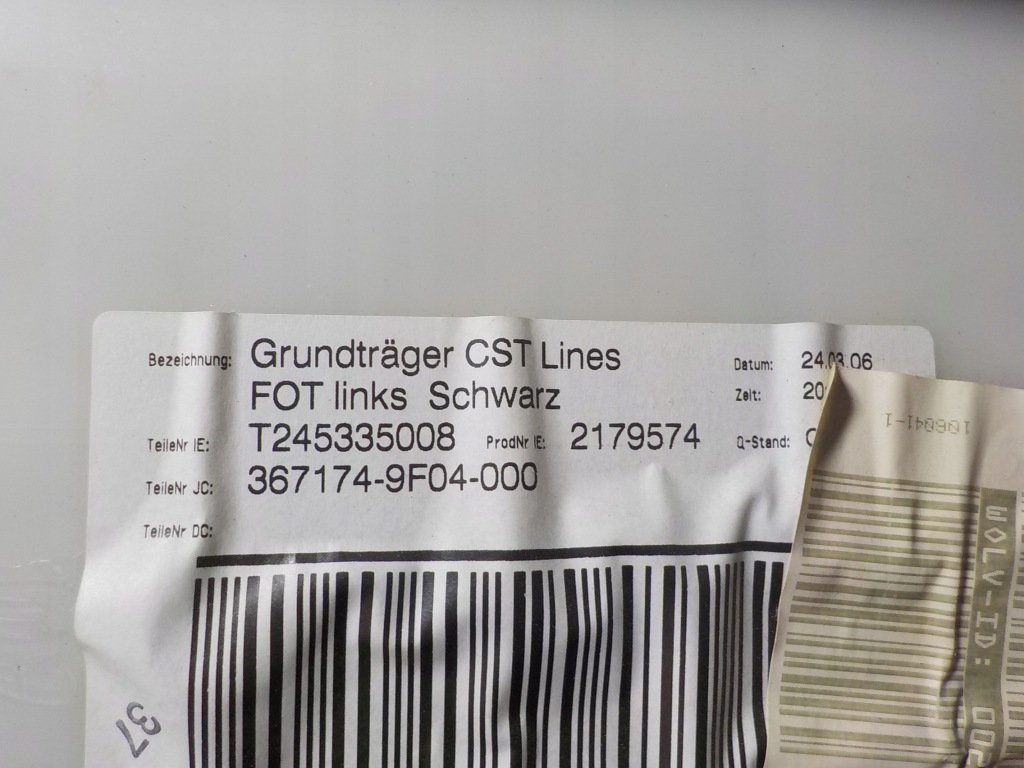 фото №4, Mercedes b170 1.7b обшивка левая задние дверь