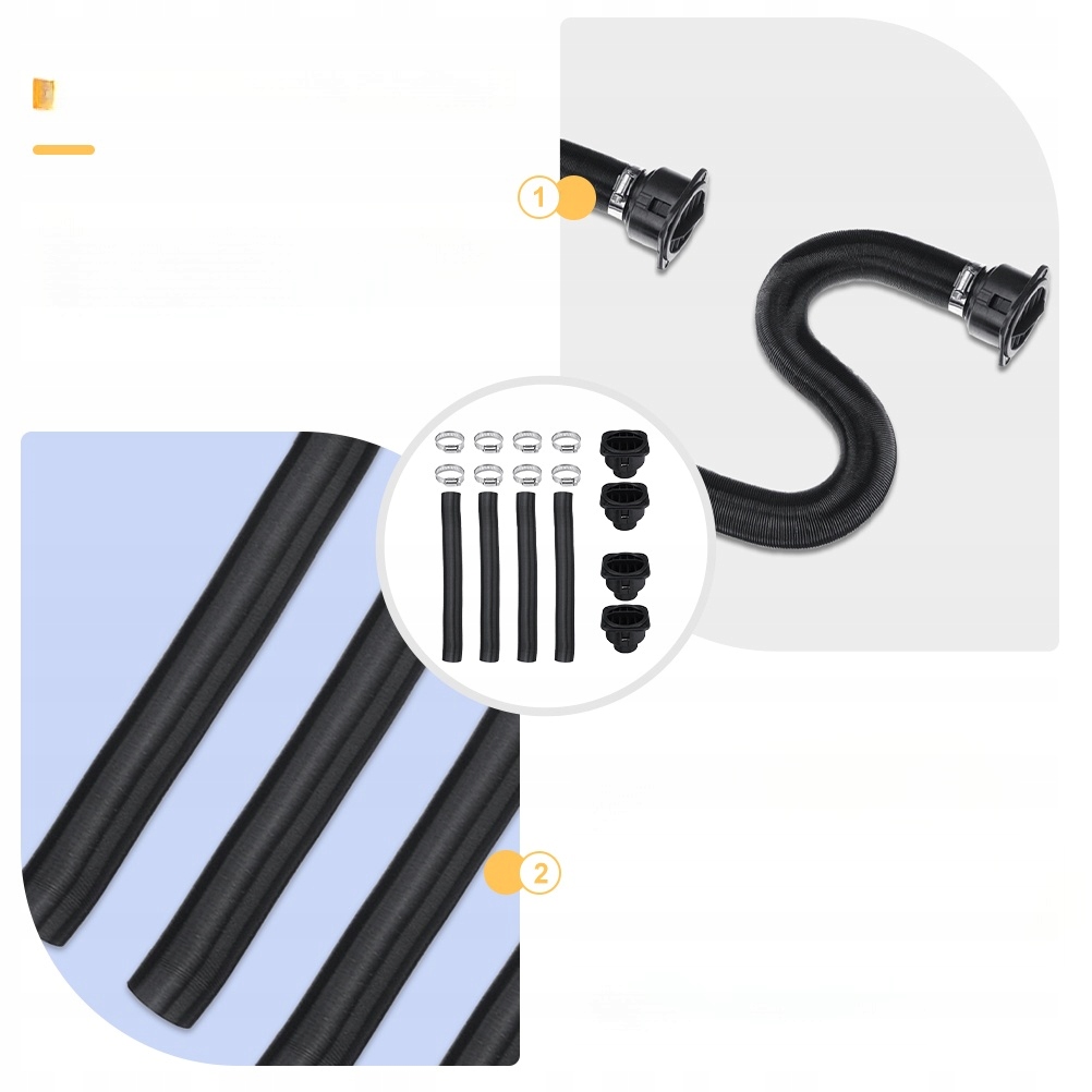 фото №7, Частини запасні підігрівача вантажівки вакуумної канал випускний труба вихлопна автомобіля