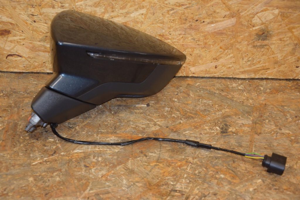 фото №9, Зеркало левая 5 pin правое 5 pin ibiza v 6f 22r 6h0 оригинал europa идеальное состояние