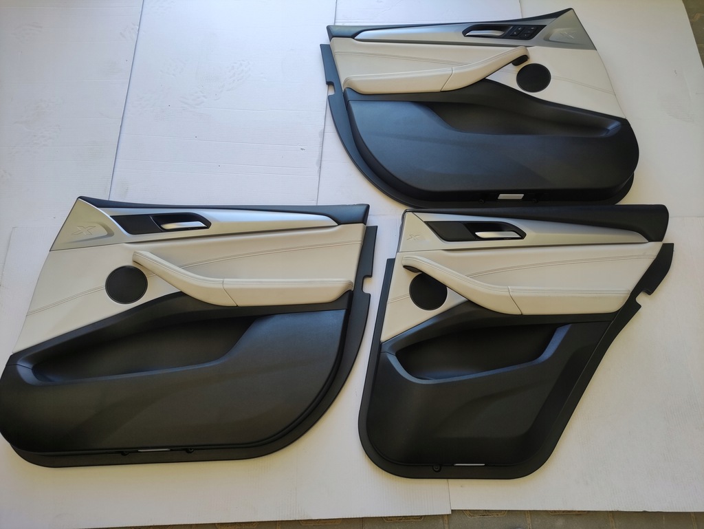 фото №1, Обшивка оббивка двері салон bmw x3 g01 шкіра