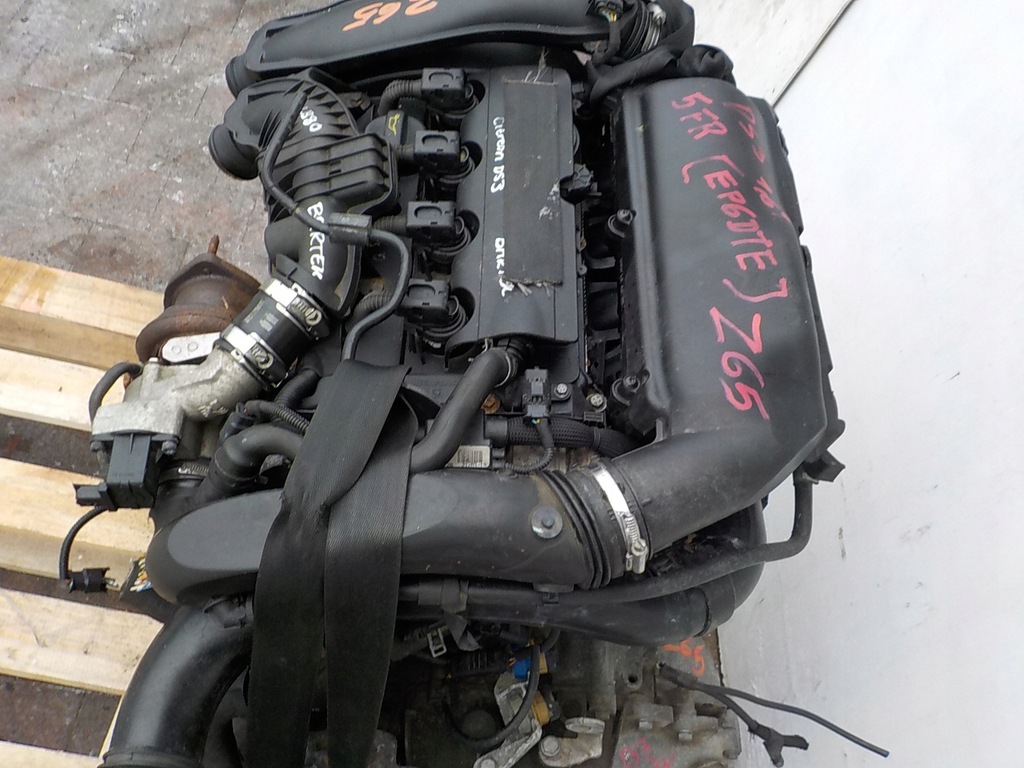 фото №9, Citroen ds3 13r 1.6 thp 156km двигатель 5fr kompletny