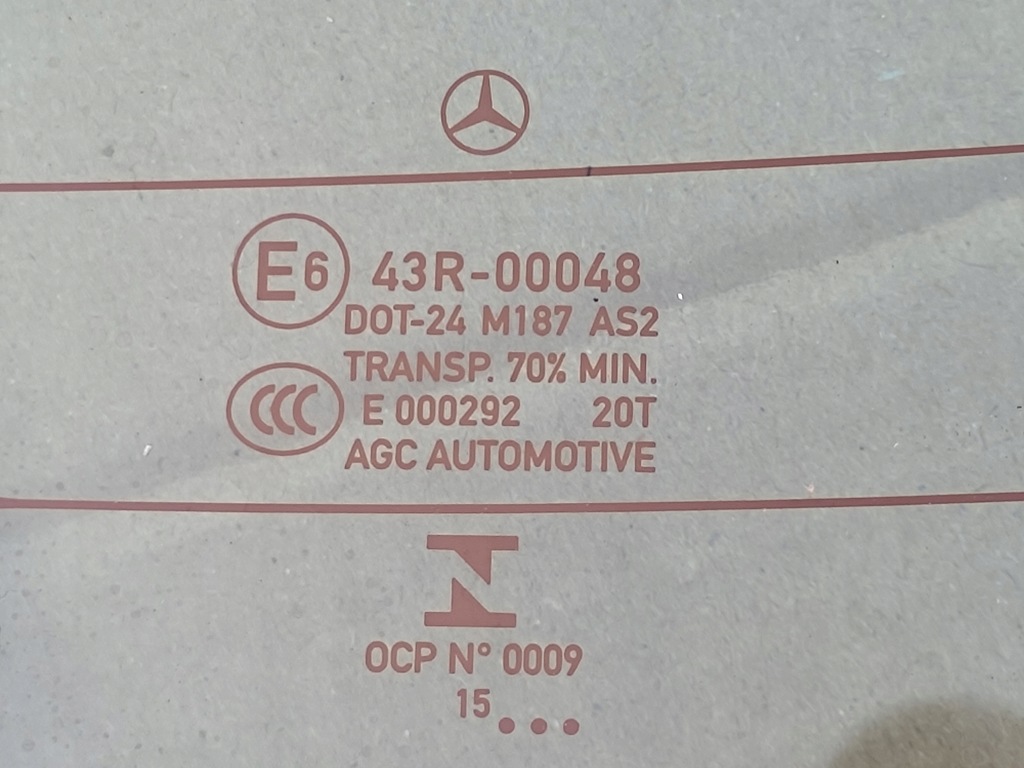 фото №6, Mercedes glc x253 2015r стекло крышки задняя