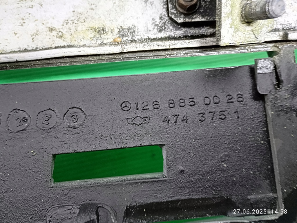 фото №10, Бампер перед передний mercedes s w126 126 se sel a1268850028 oryg