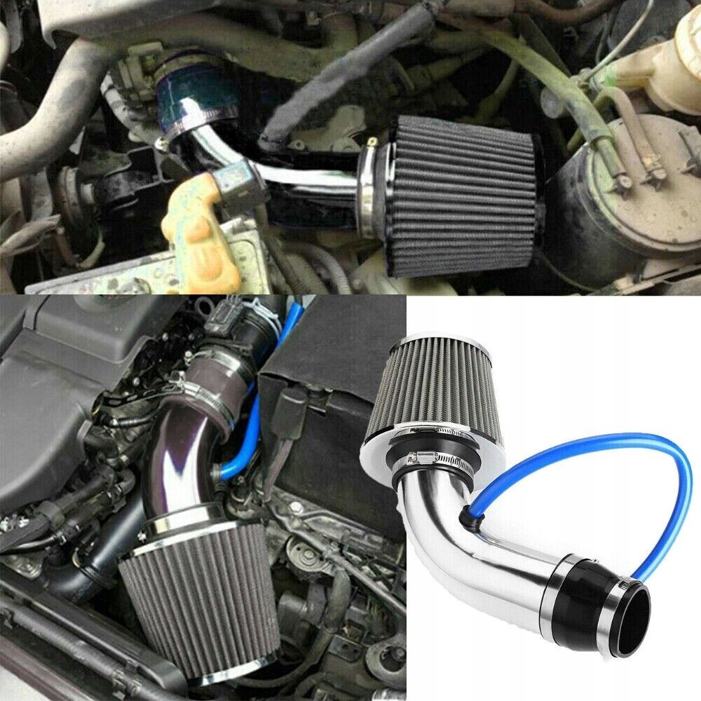 фото №9, Фільтр повітря універсальний набір фільтрів впуск повітря охолоджуючий 76mm