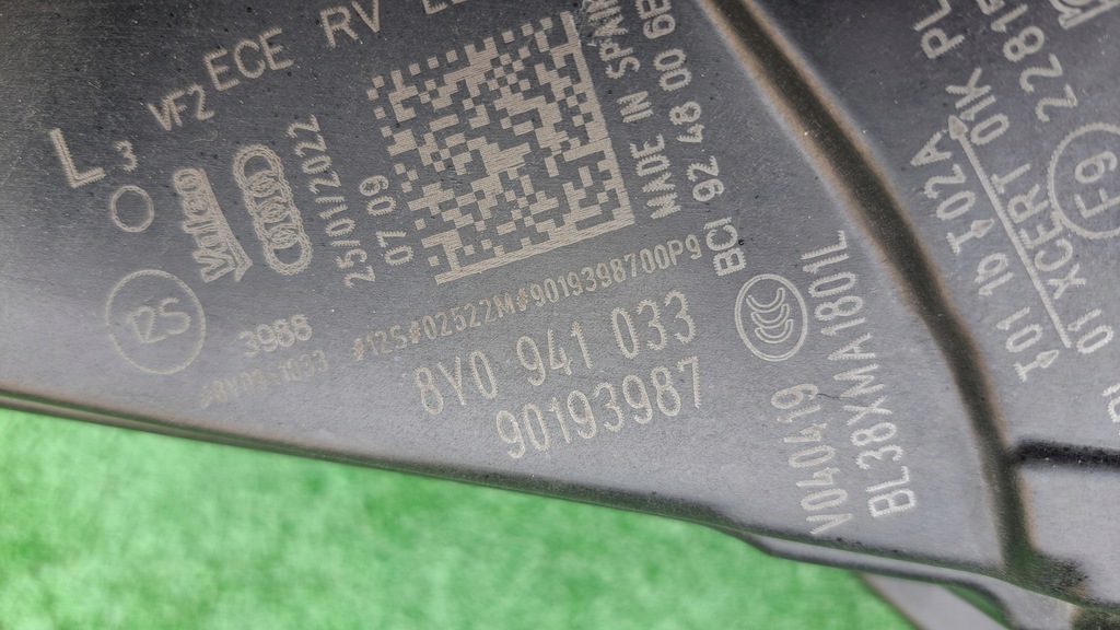 фото №5, Audi a3 8y0 full led лампа передня kpl