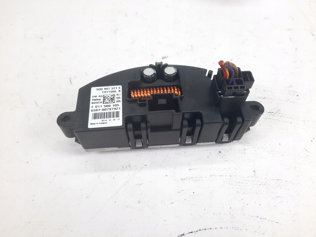 фото №5, Резистор резистор вентилятор passat b8 5q0907521e