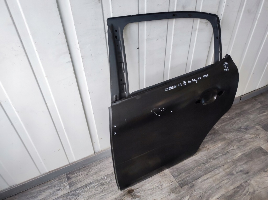 фото №7, Двері citroen c3 iii bez накладки 16-24 задні ліва сервісні оригінальні