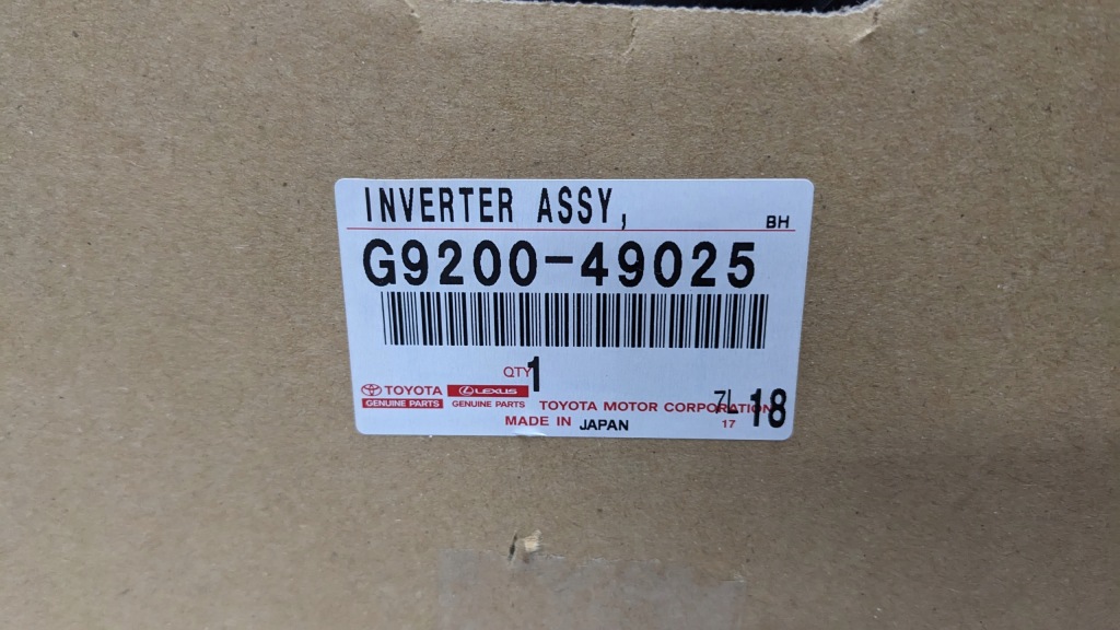 M oryg інвертор перетворювач конвертер інвертор toyota prius 3 g9200-47140 в Україні