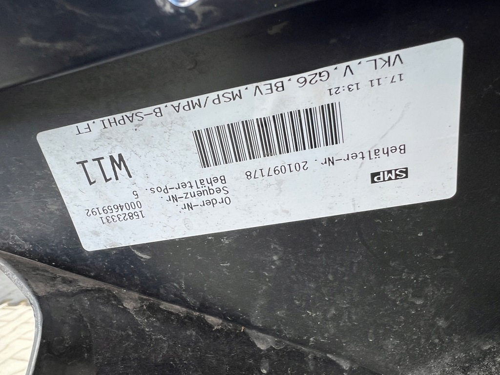 фото №14, Бампер перед передний bmw i4 g26 m набор цвет 475