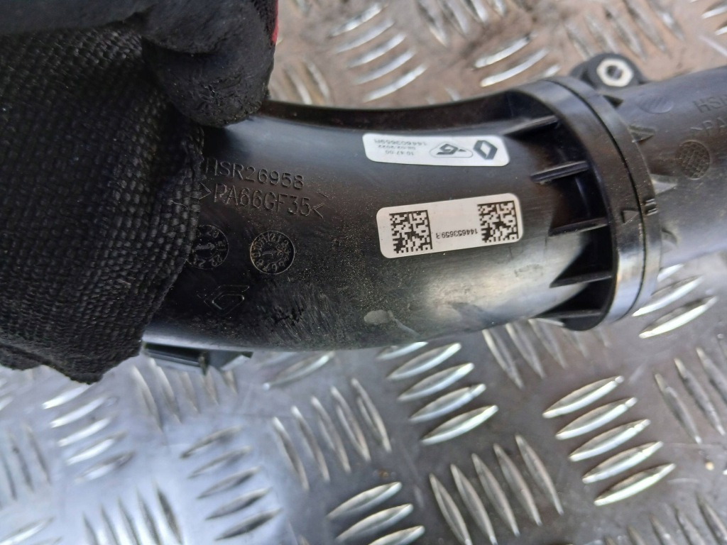 Renault koleos ii труба інтеркулер турбіни впуск патрубок 144603659r 2.0 2022r Ціна