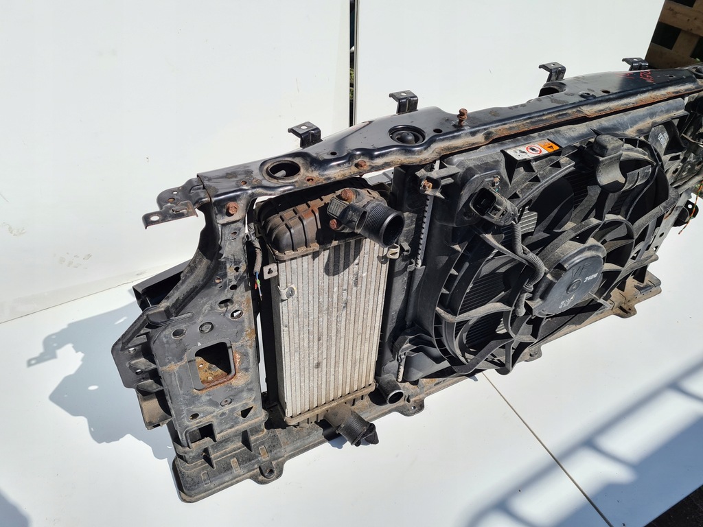 фото №6, Hyundai i40 1,7crdi комплект радіатор pas балка