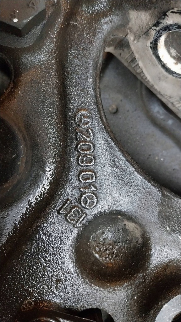 фото №6, Поворотний кулак ступиця супорт правий перед 20901 mercedes w203 w209 slk r171