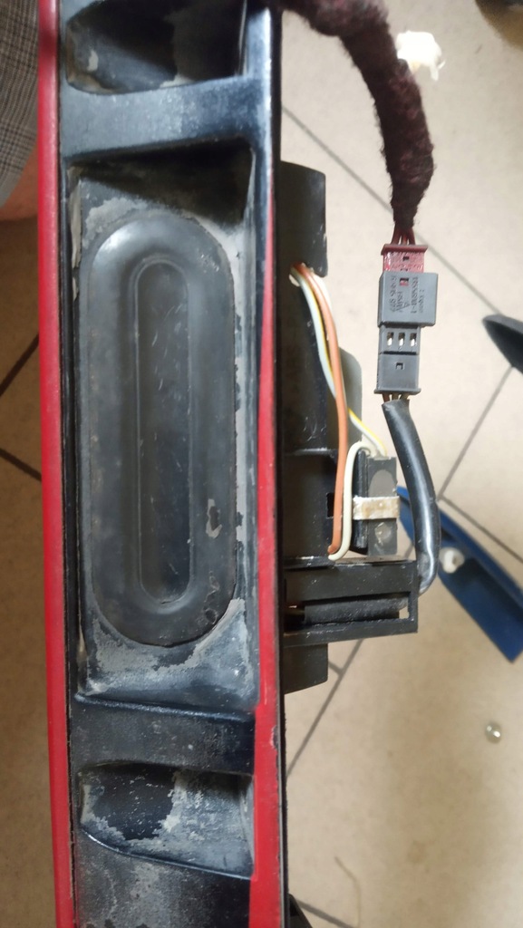 фото №8, Накладка молдинг хром мікровимикач кришки mini one cooper r52 kabriolet czerwona