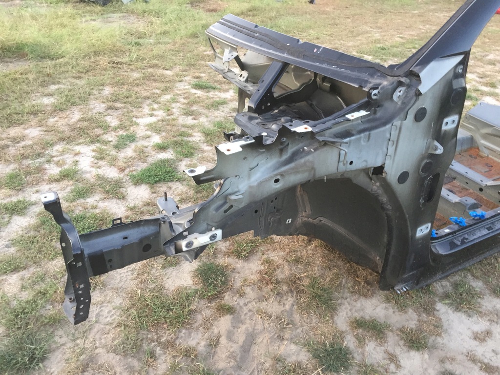 фото №2, Ds7 четверть левая порог лонжерон блок двигателя