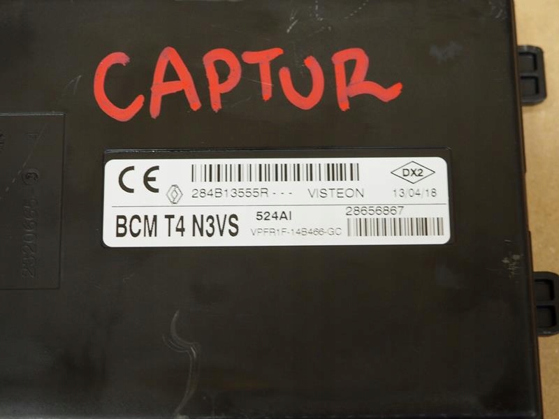 фото №2, Модуль bcm renault captur lift 284b13555r