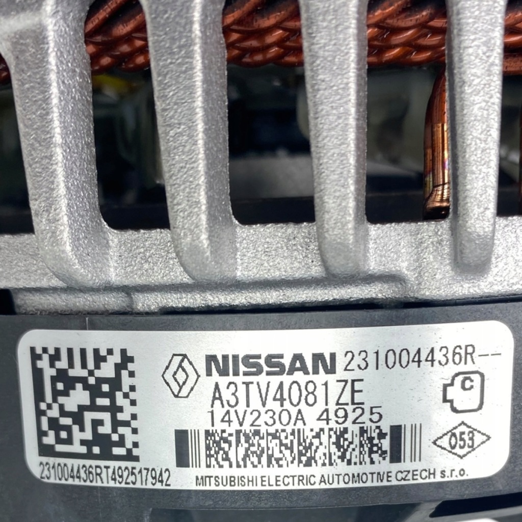 Новий генератор renault trafic 3 iv espace v talisman koleos 2 master iv Зі Шроту