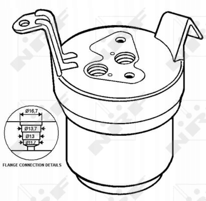 фото №1, Nrf 33021 осушитель, кондиционер