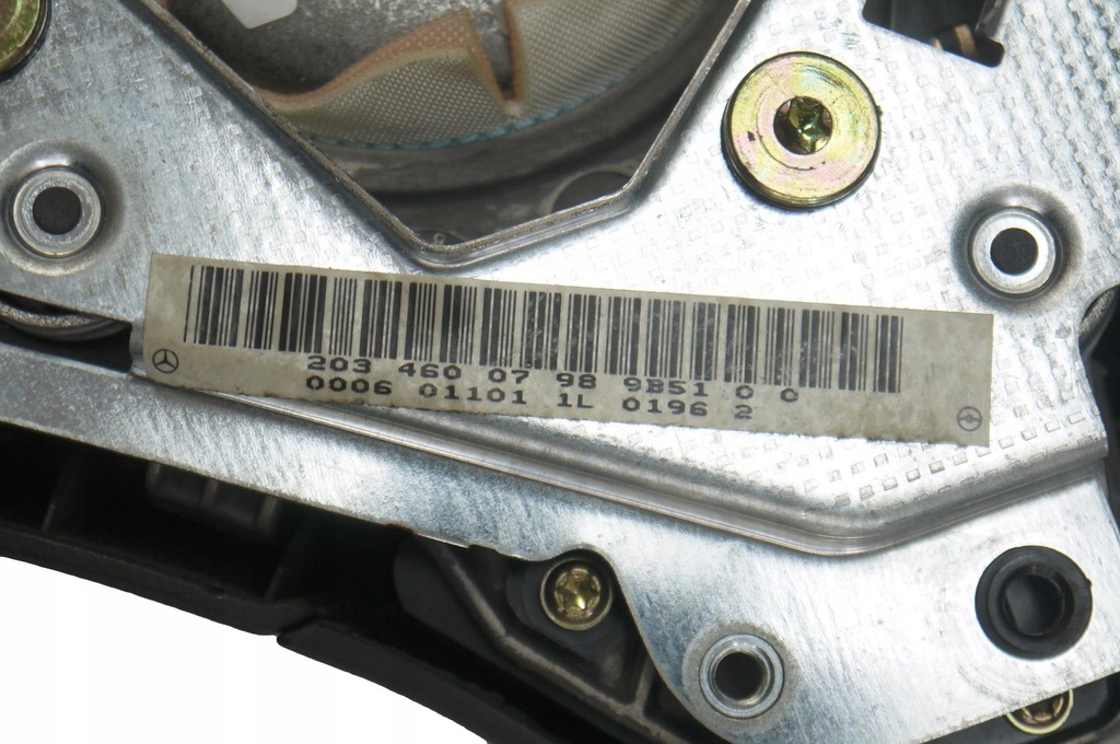 фото №14, Mercedes w203 coupe консоль натягувачі подушки безпеки pas