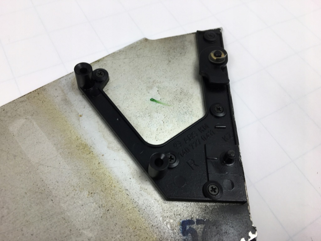 Drewno декоративна обшивка двері правий mercedes w140 1407270411 zebrano Ціна