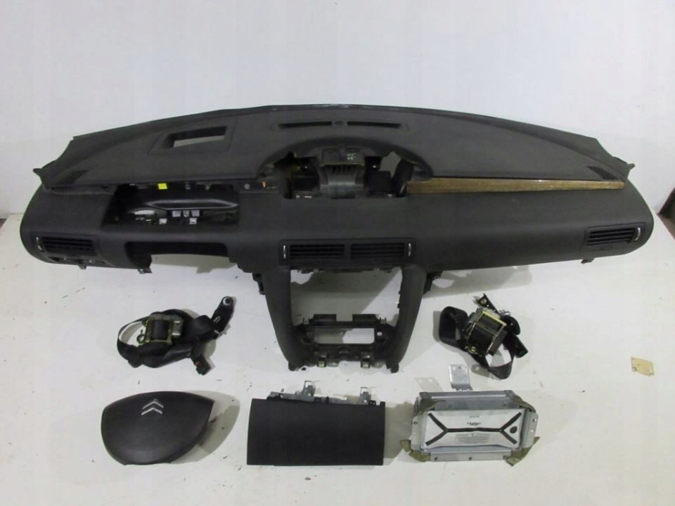 фото №1, Консоль панель приладів подушки безпеки ремені citroen c6
