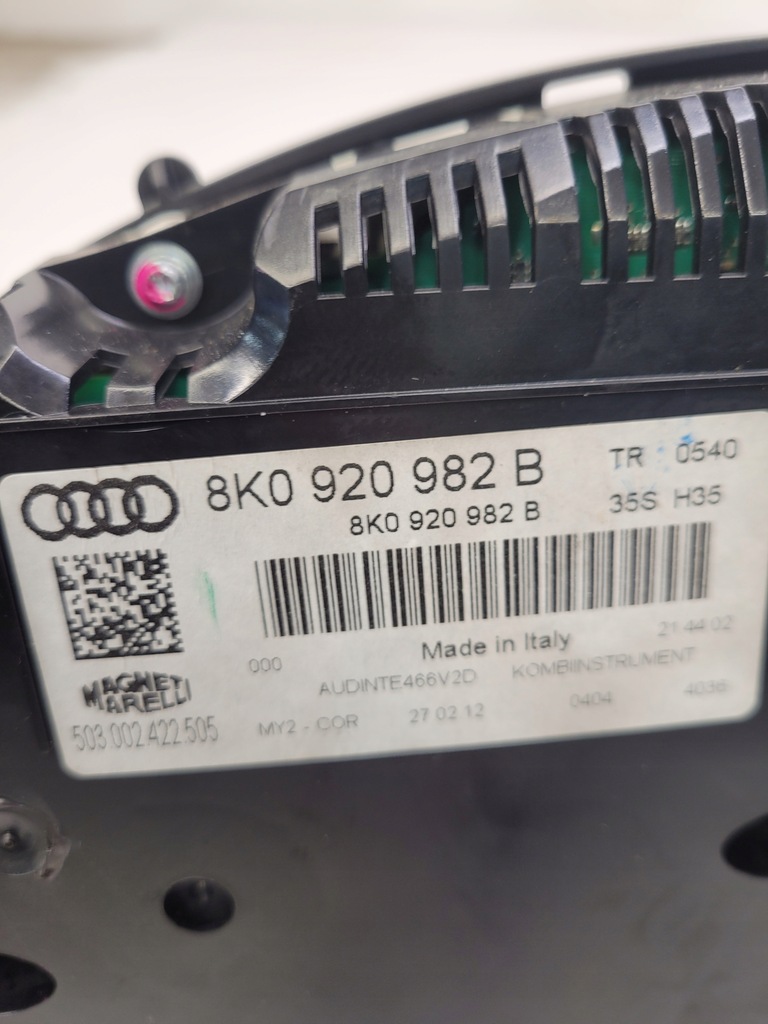фото №8, Счетчик приборы audi a4 b8 lift 2.0 tdi 8k0920982b