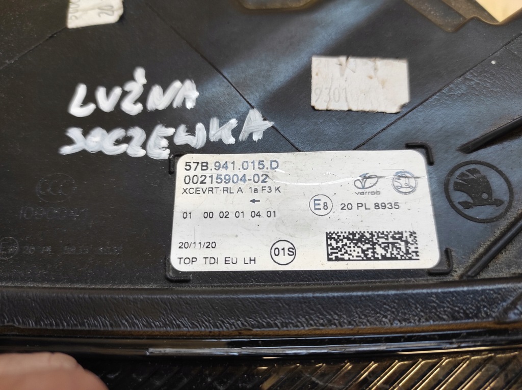 фото №10, Skoda karoq 17-21 лампа левая перед full led 57b941015d