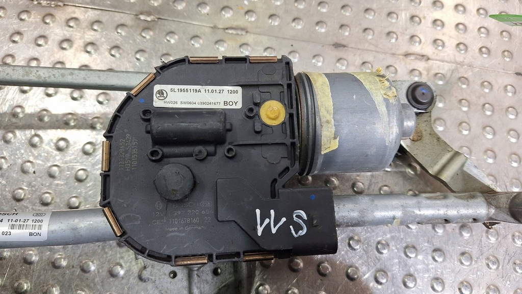 фото №8, Механизм дворник перед 5l1955023 5l1955199a skoda yeti europa