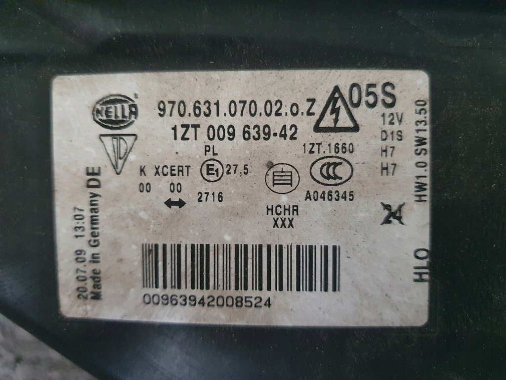 фото №6, Kpl перед porsche panamera 970 4.8 бампер фары радиатор капот lm5