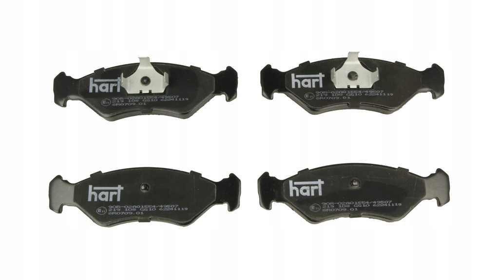фото №1, Гальмівні колодки hart перед - astra f / calibra / vectra b