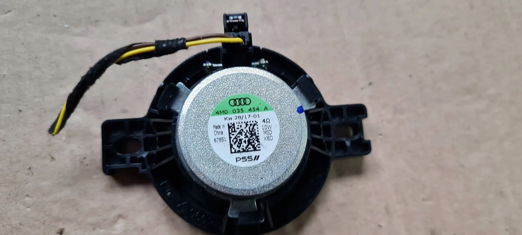 фото №5, A5 8w динамик панели приборной панели 4m0035454a a4 b9 8w q5 q7 4m