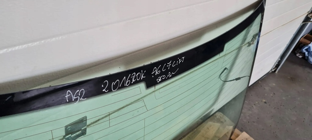 фото №5, S6 c7 4g a6 lift стекло задняя кузовная sedan 2016r 4g5845501