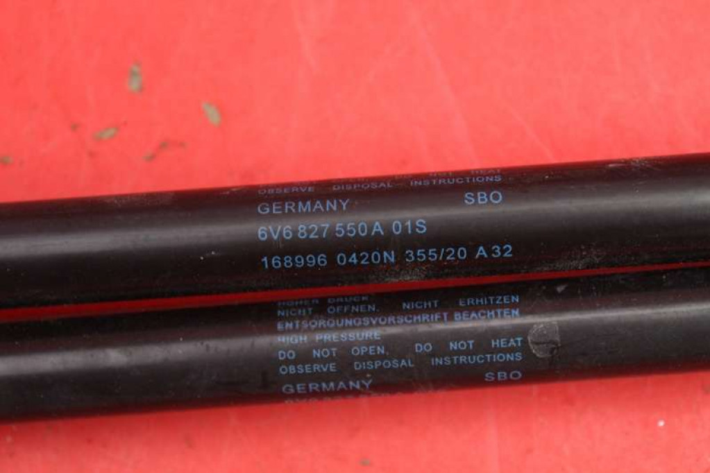 фото №6, Привод амортизаторы крышки 6v6827550a skoda fabia 3 iii 5d hb 18-21