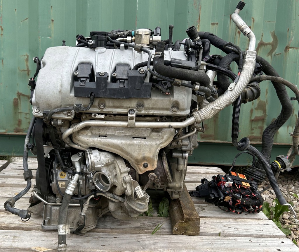 Двигатель голый стойку porshe macan turbo ctla ctl 3.6 400km biturbo 76 tys km Цена