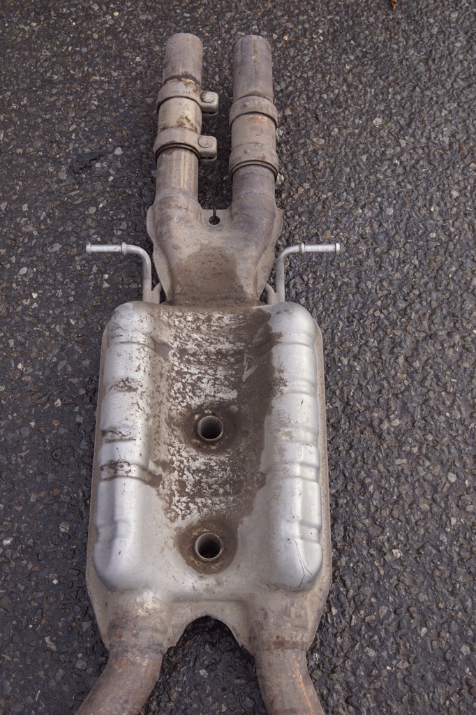 фото №16, Выхлоп гаситель конечный vw phaeton w12 6.0 3d0253611c 3d0253611b 3d0253411c