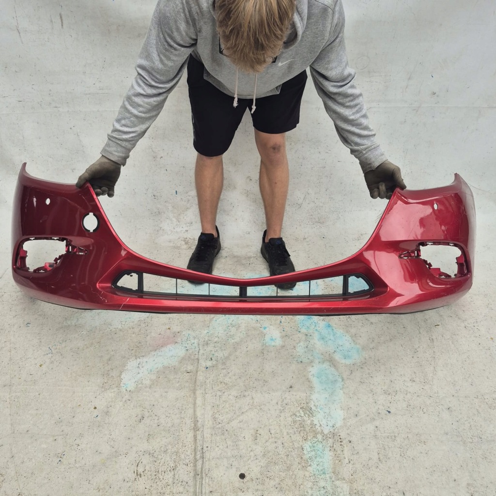 Купить Mazda 3 iii lift 16-18 бампер перед передний pdc