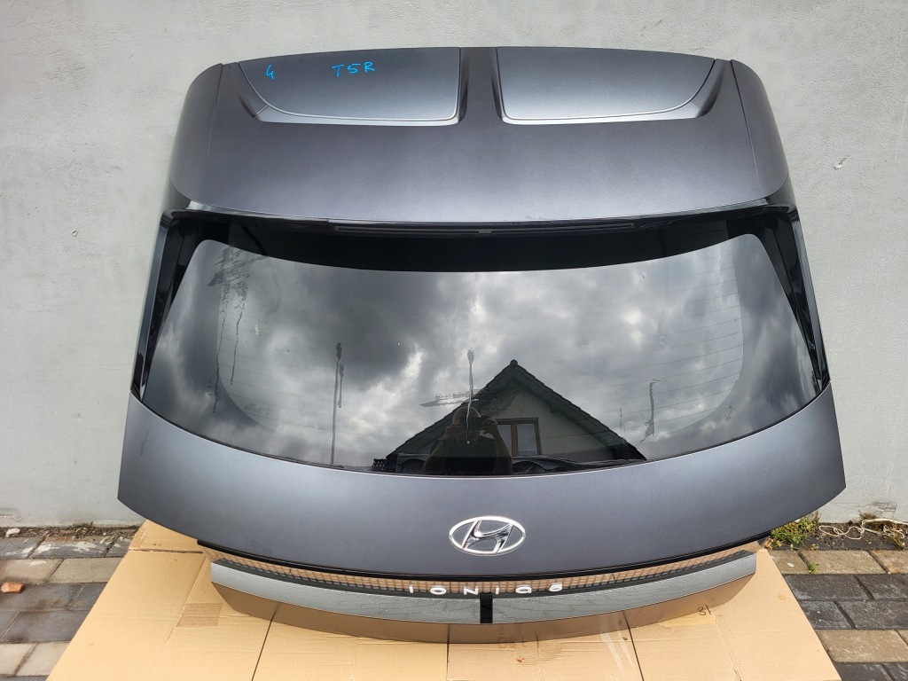 фото №1, Кришка багажника задня ioniq 5 v лак t5r камера лампа комплектна ідеальний стан