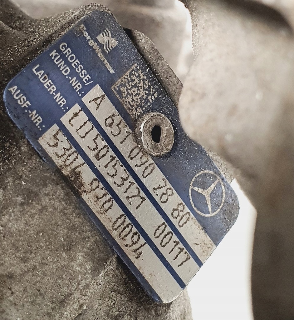 фото №7, Турбонагнетатель турбина mercedes glk x204 2.2 cdi