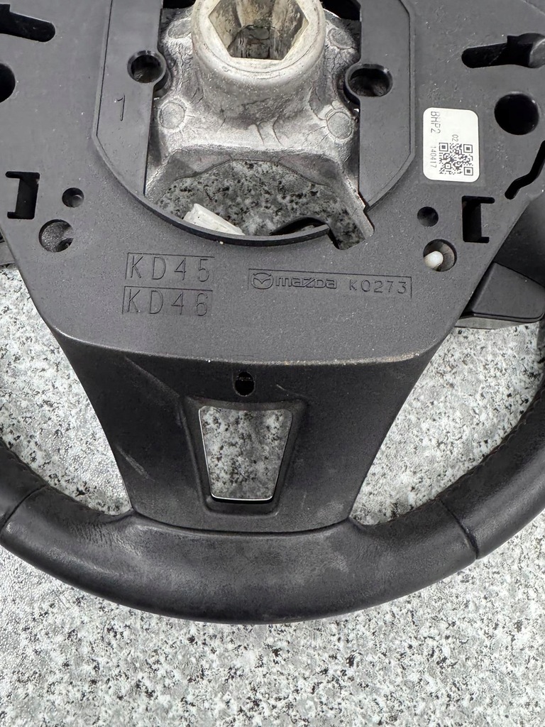 фото №6, Воздуховод кожа кожаный мультифункция mazda 3 bm 2013-2017