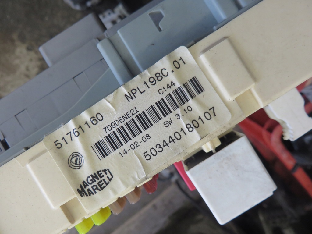 фото №2, Коробка bsi fiat 51761160 r