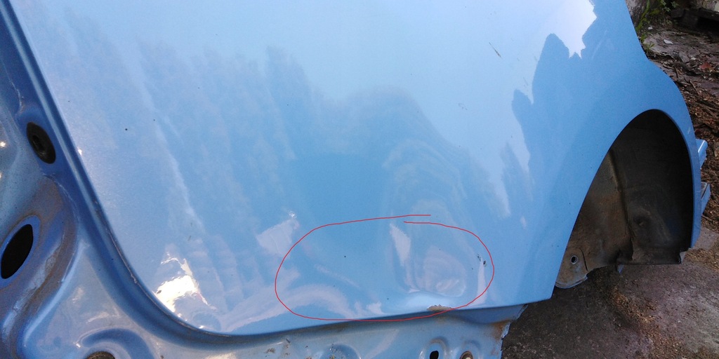 фото №6, Transit courier крыло четверть правый задняя 15r