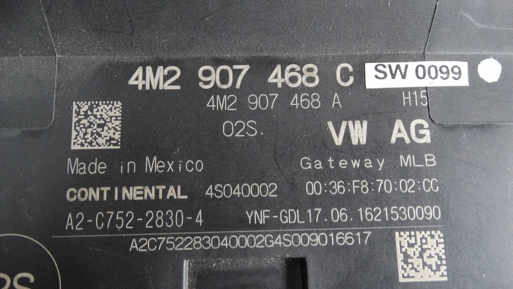 фото №3, Модуль шлюз 4m2907468c audi q7